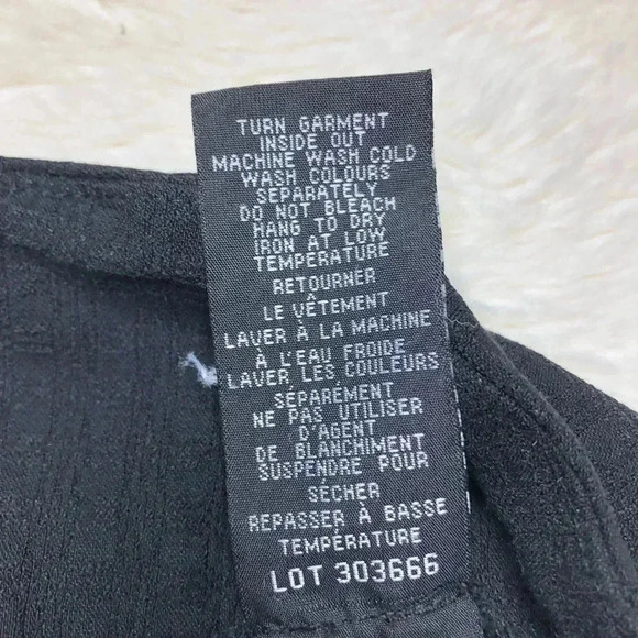 S.C.  & Co Bermuda Shorts Black Square Pattern Size 8 - Picture 8 of 16